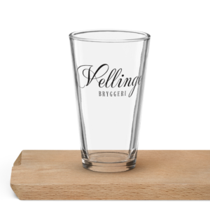 Shaker pint glass