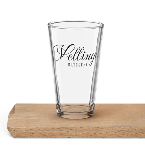 Shaker pint glass