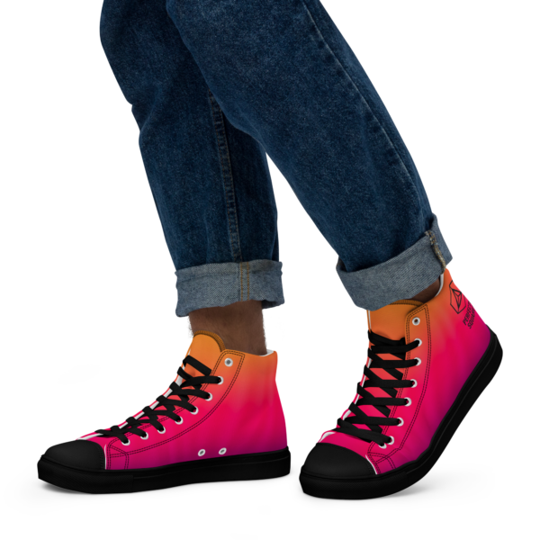 Men’s high top canvas shoes - Image 4